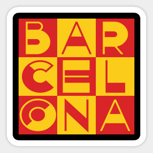 Barcelona Sticker